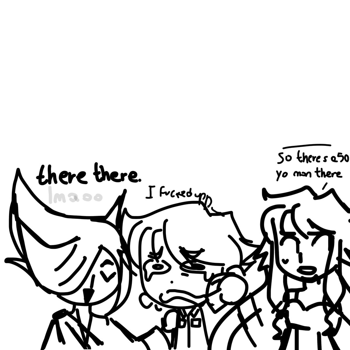 cainception's tweet image. yandere meet-up going amazing