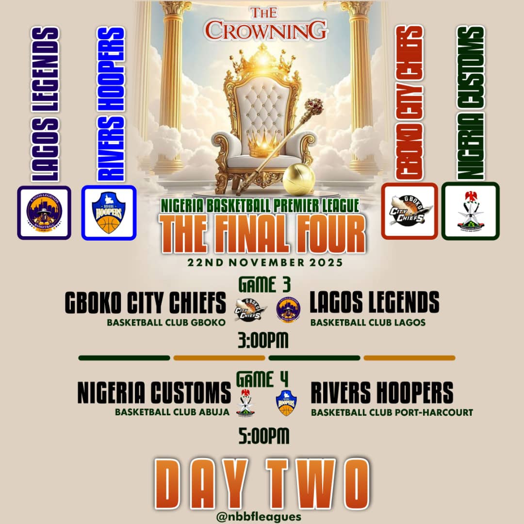 KelvianoMedia's tweet image. The heat is on as match Day 2 of #NPBLFinal4 is lighting up the court in Port Harcourt.

The action is non-stop delivering edge of the seat basketball.

#TheCrowning