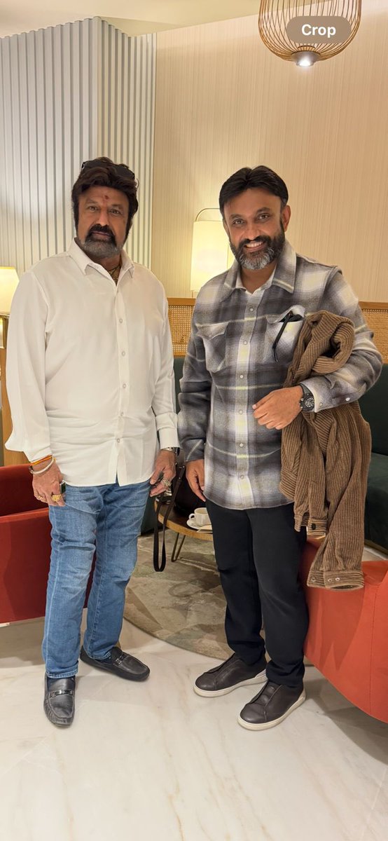 DrSudhakar_'s tweet image. This morning, I had the privilege of spending quality time with Shri Nandamuri Balakrishna garu at the airport. We spoke at length about his upcoming film Akhanda 2, and I was truly inspired by the conviction and cultural vision behind it.

Cinema becomes truly powerful when it…