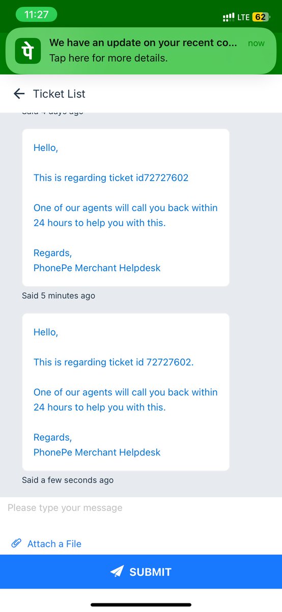 rishabhgupta_'s tweet photo. @PhonePe My complaint is not solved yet? Customer satisfaction is the key to every successful business. Competition is too strong. https://t.co/8QDxuLNcI4