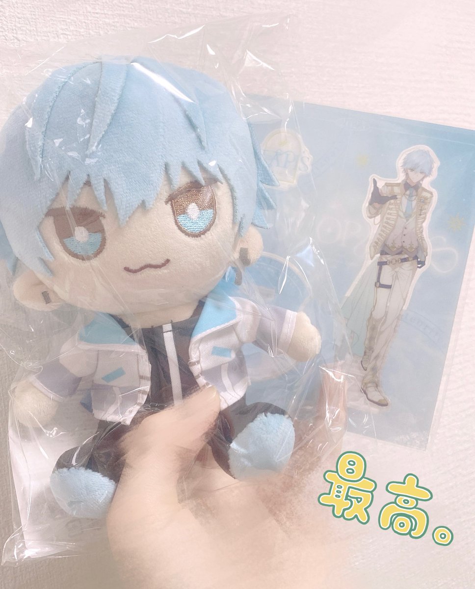 1周年グッズ届いたー！🥹✨️🩵 #らぴすくん