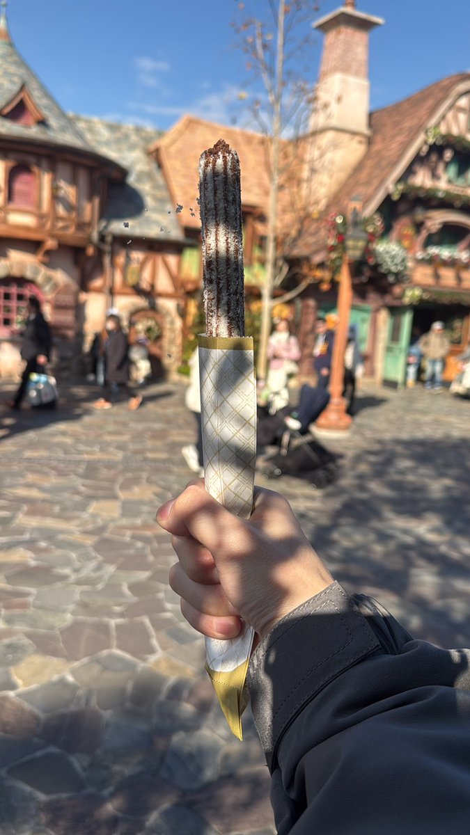 ディズニー来たからチュロス握りしてる
やっぱディズニーといえばチュロス握りだよな
