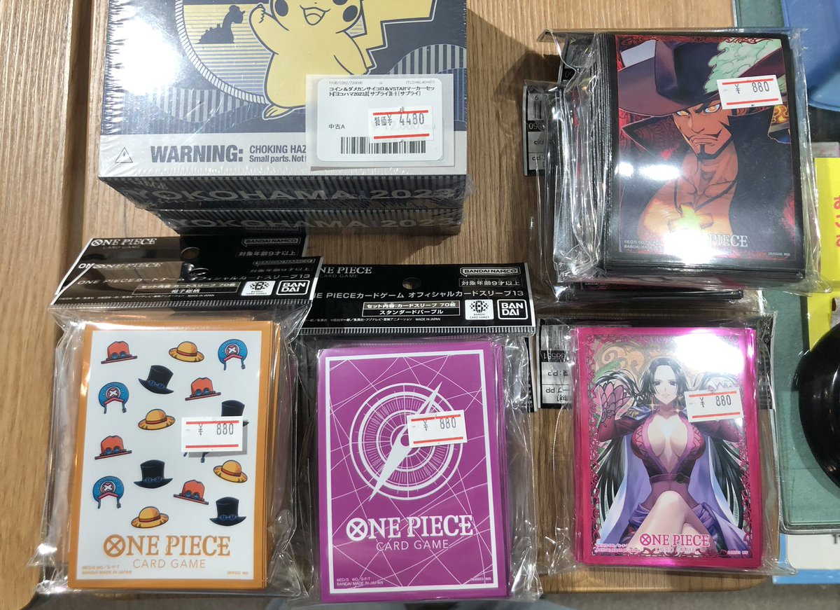 ✨ポケカ ワンピカ 各種サプライがが販売中です✨ ✓コイン&ダメカン