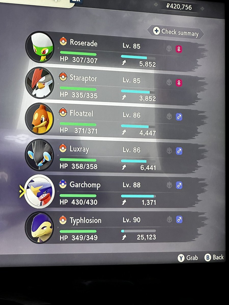RedHood_Wannabe's tweet photo. Pokémon Legends: Arceus complete ✅ https://t.co/4vWp2LFc7a