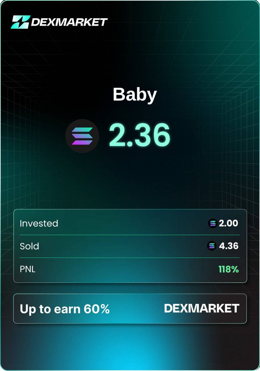 HyzerQ9448's tweet photo. If you see this early, consider yourself lucky.

CA: BEamfAJycLnX3ij9mR22T71XWdruM1uQik8TyL3Mpump https://t.co/vdNkHCzS6j