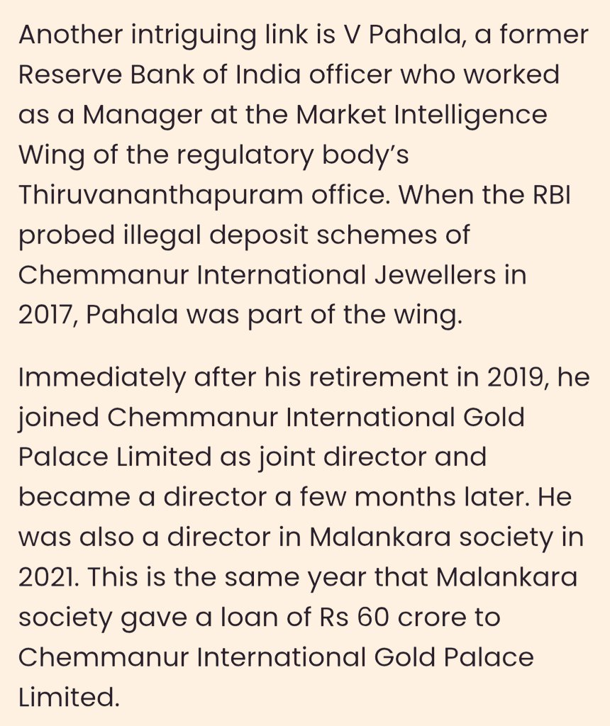 Don't miss this investigative series by <a href="/jishasurya/">Jisha Surya</a> into the MANY red flags in the rise &amp; rise of Bobby Chemmanur, the Malayali businessman who's built up quite the following. Here's one 👇🏾

thenewsminute.com/kerala/malanka…