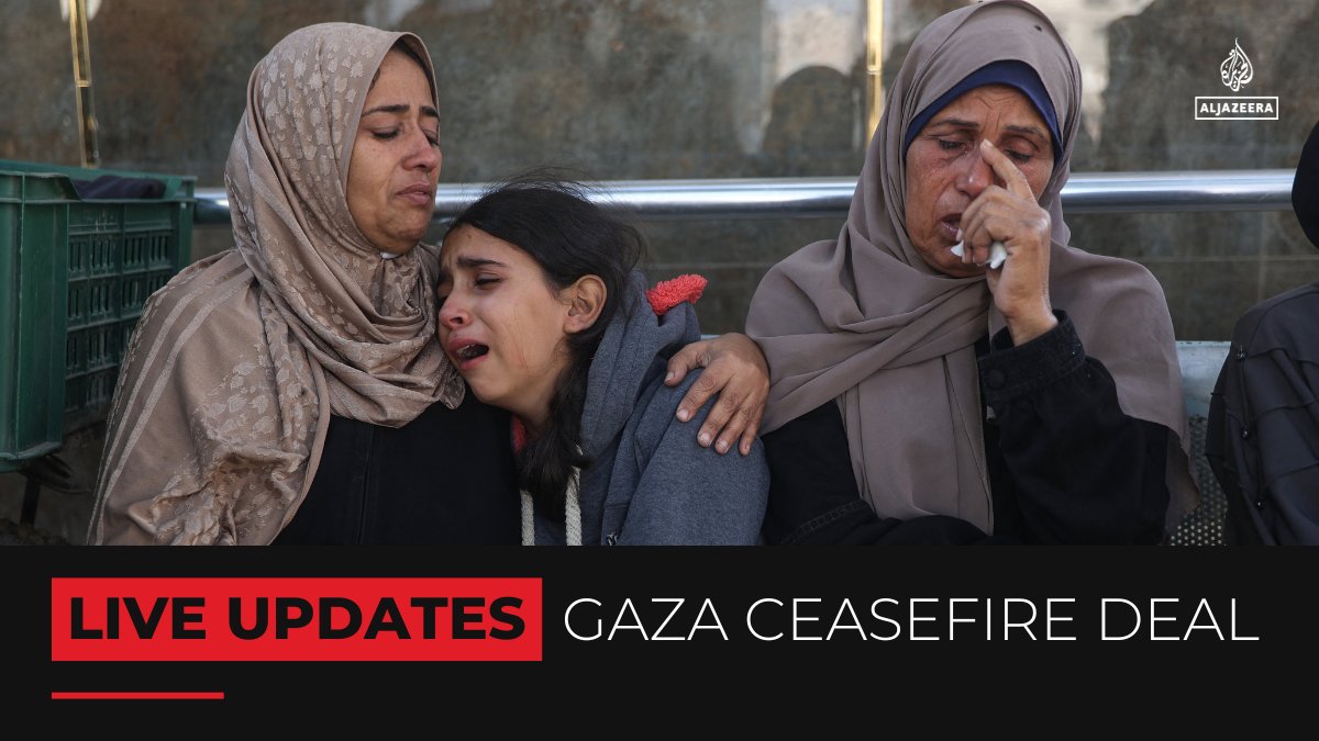 Israeli forces carried out several bloody attacks across Gaza, despite the ongoing ceasefire, including a drone attack that injured four children in the northern area of Beit Lahiya.

🔴 Follow our LIVE coverage: aje.io/7gsdld