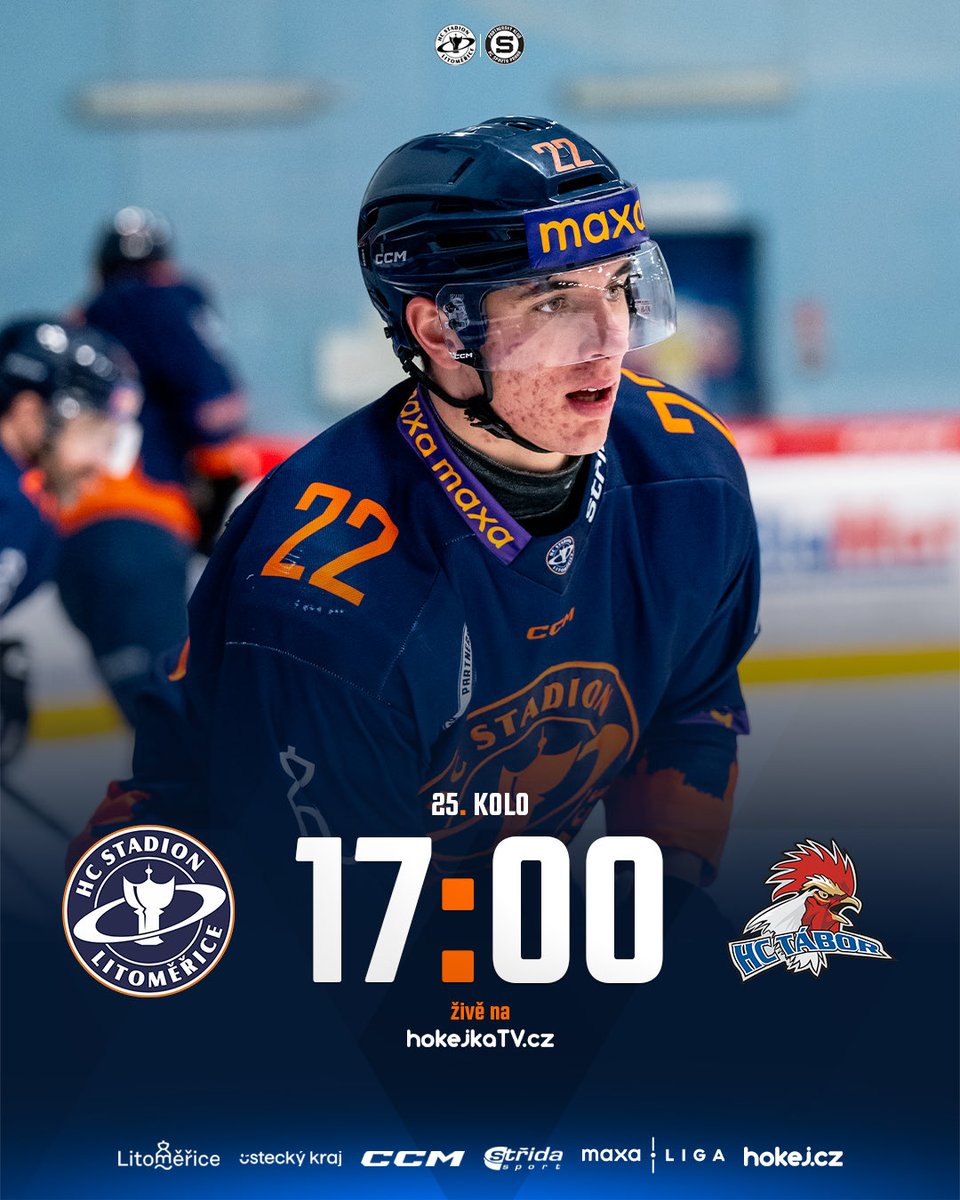 Stadion dnes v Kalich Areně vyzve kohouty 🐓 Budete u toho? 🤩
🆚 Preview: tinyurl.com/w2t4prpk
🎟️ Vstupenky: tinyurl.com/57x6wx7k