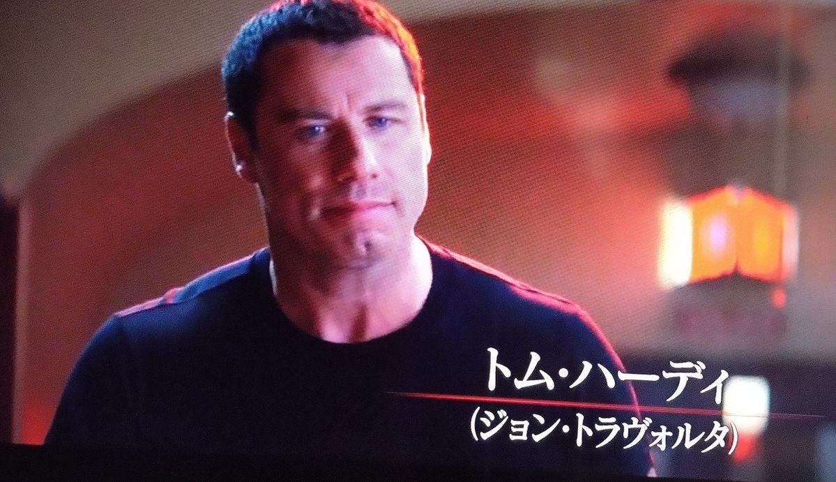 accidentalhiro's tweet image. トム・ハーディ役のジョン・トラボルタがこちら😊