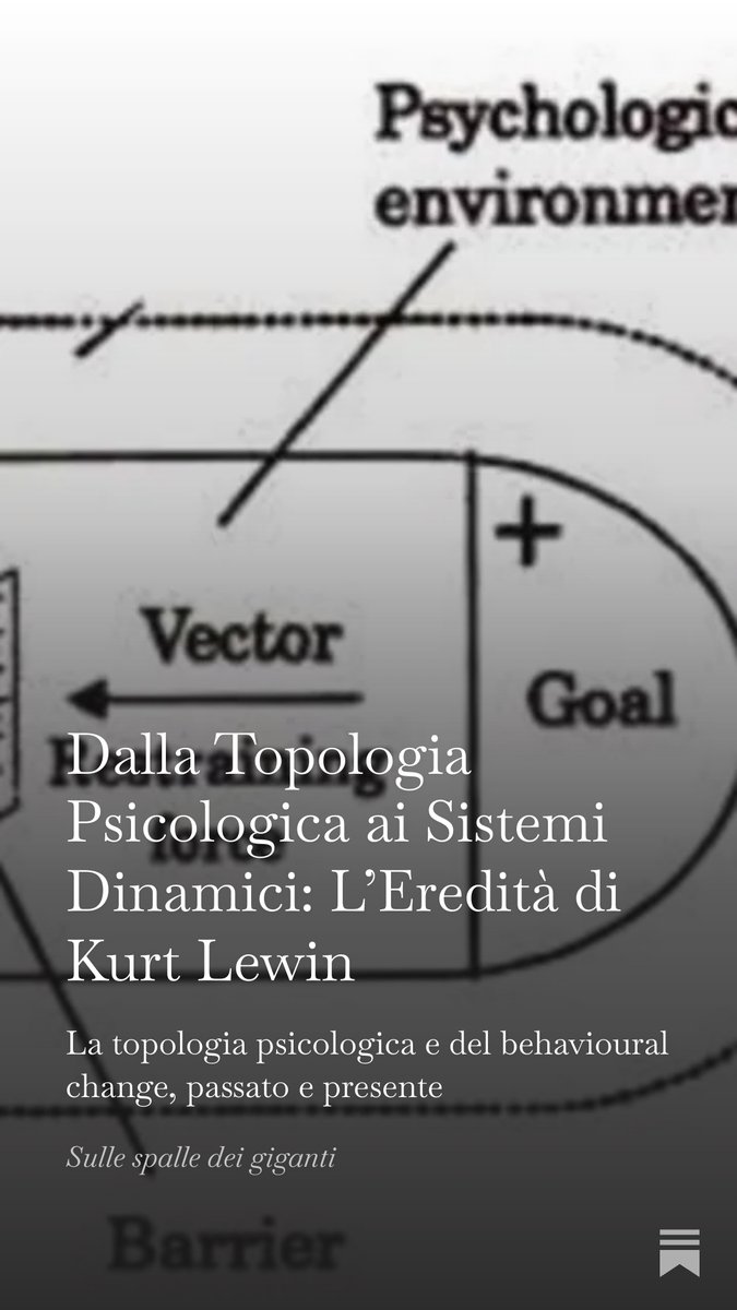 Dalla Topologia Psicologica ai Sistemi Dinamici: L’Eredità di Kurt Lewin, by <a href="/gaveltri/">Giuseppe Alessandro Veltri</a> open.substack.com/pub/giuseppeav…