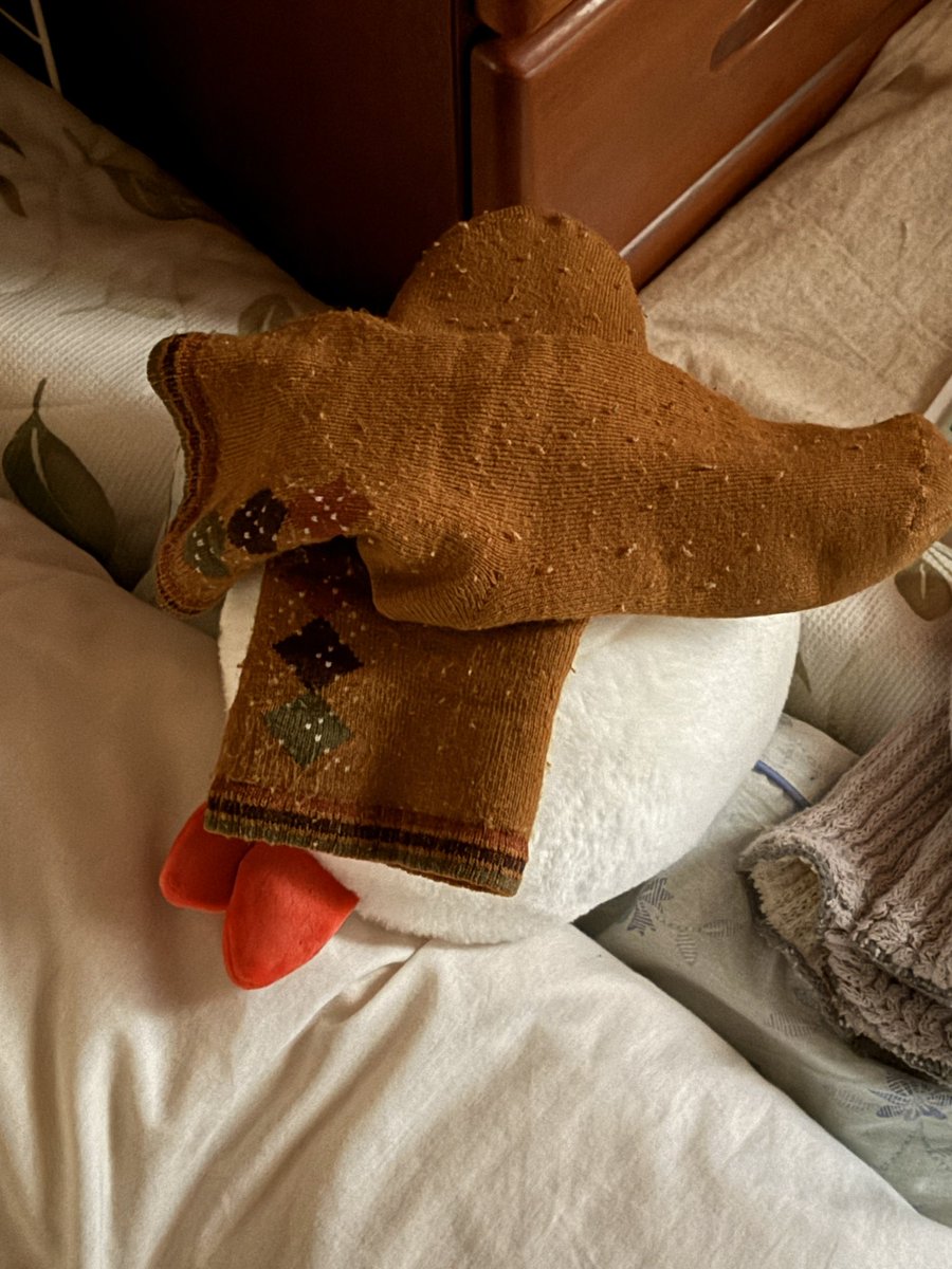 くつしたは勘弁してくださいって言ったのにぃ .