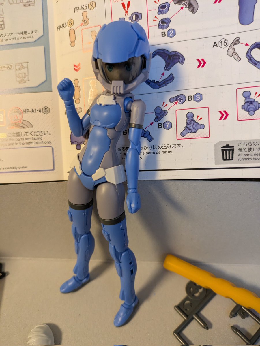 30MS #30ML 30ML ZONE限定 リシェッタ(イグライト01ウェア)組みました