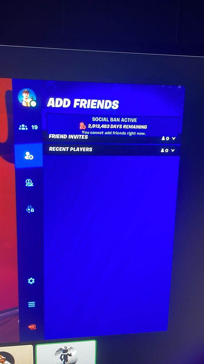 _Fraggy's tweet image. Hey @Fortnite how am I banned for 2,912,583 days when I am doing absolutely nothing but play hide and seek