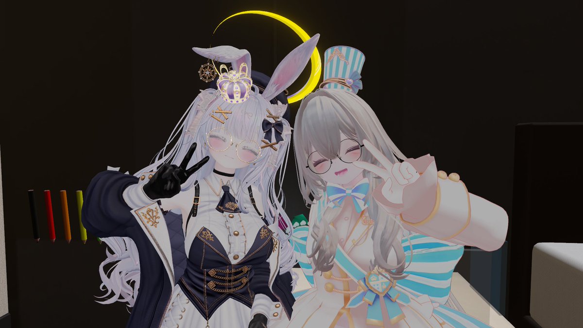 🌷お久しぶりのツーショ🐰