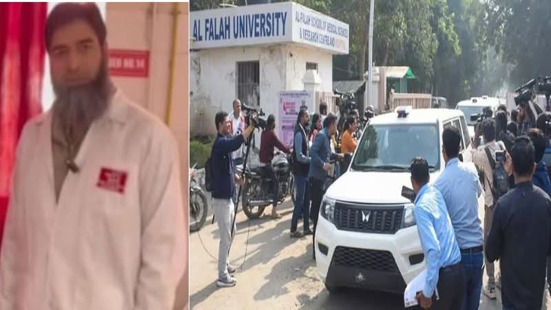 jpsin1's tweet image. लाल किला ब्लास्ट मामले में पाँचवा आतंकी डॉक्टर गिरफ्तार

रईस अहमद को पुलिस ने पठानकोट से दबोचा

अल फलाह यूनिवर्सिटी से इसके भी कनेक्शन, उमर से भी होती थी बात