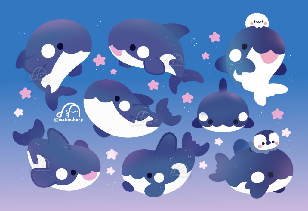 Mahoukarp's tweet image. orcas🌊