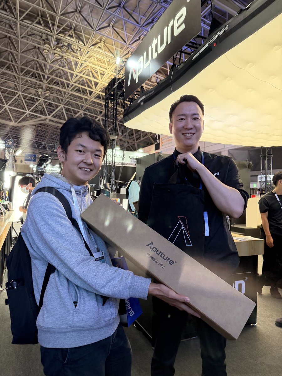 Aputure JP tweet media