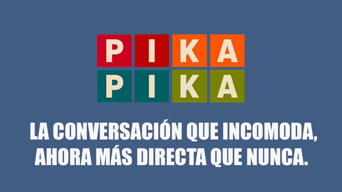 PIKAPIKAnacypop's tweet image. No bajamos el tono.

Subimos el contenido, la mirada crítica y la potencia del mensaje.

Esto no es relleno. Es posición.