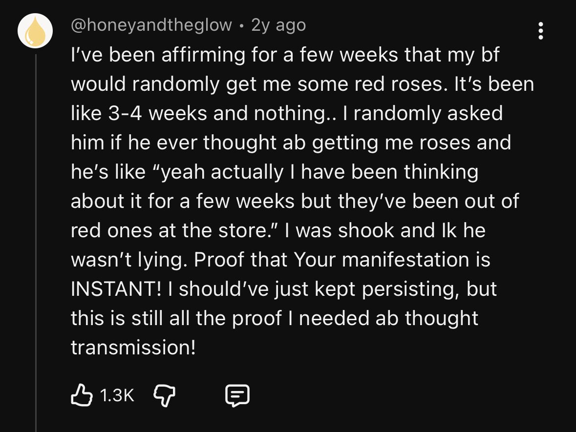 joopiturrr's tweet image. i love thought transmission. just a matter of persisting with your affirmations and your person always receives them