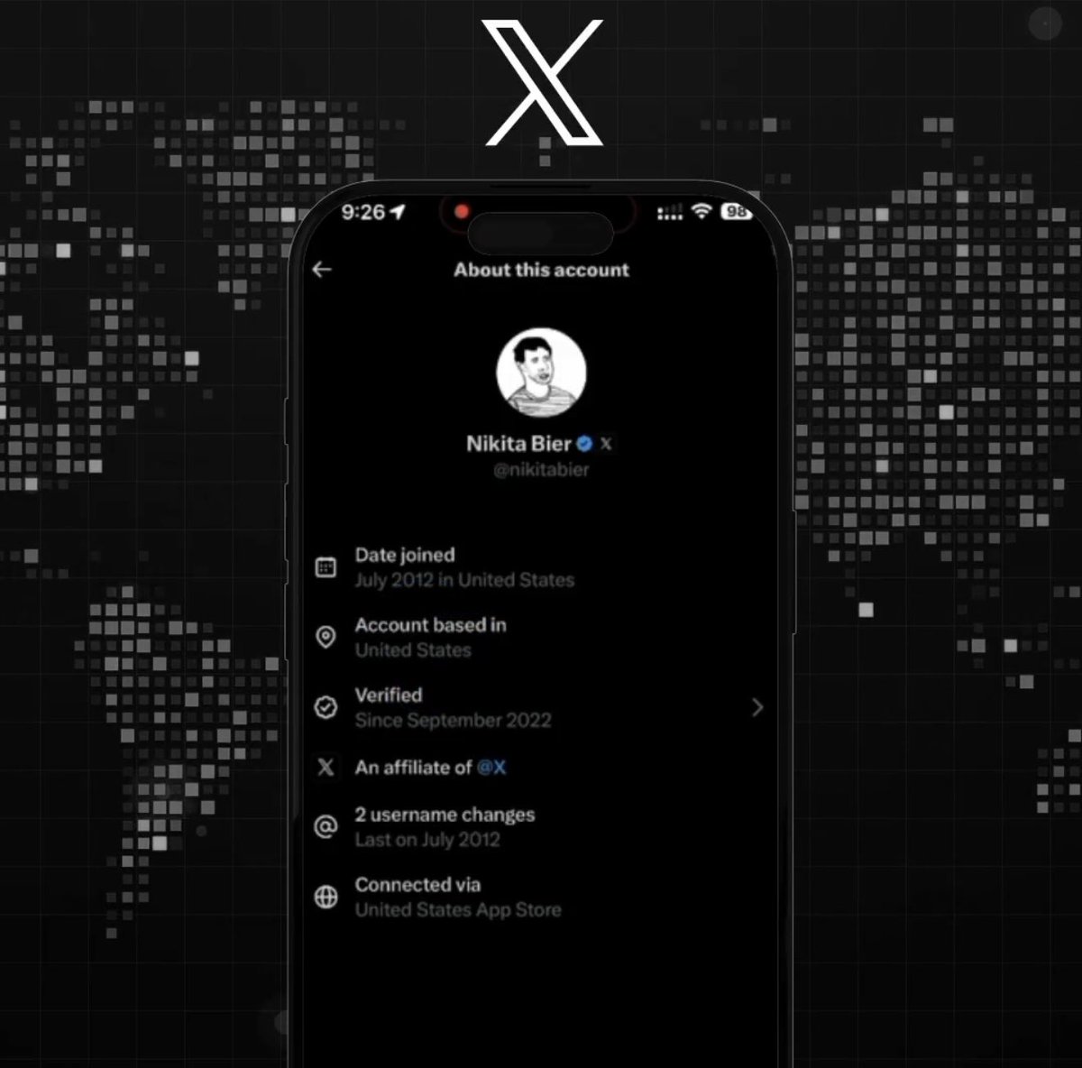 cb_doge's tweet image. BREAKING: You can now view any 𝕏 user’s location by tapping their joined date on their profile.