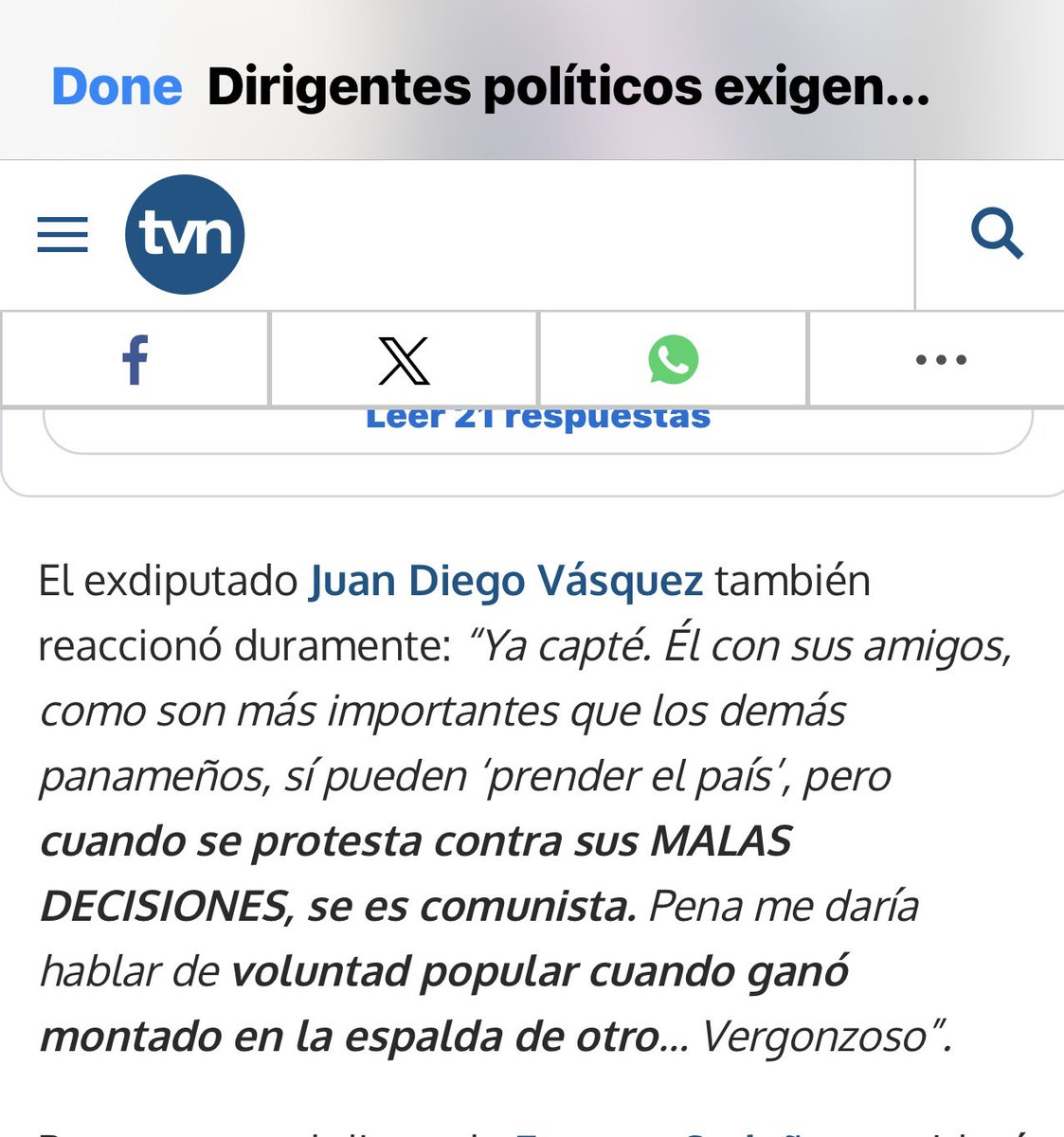 Ricardo Martinelli tweet media