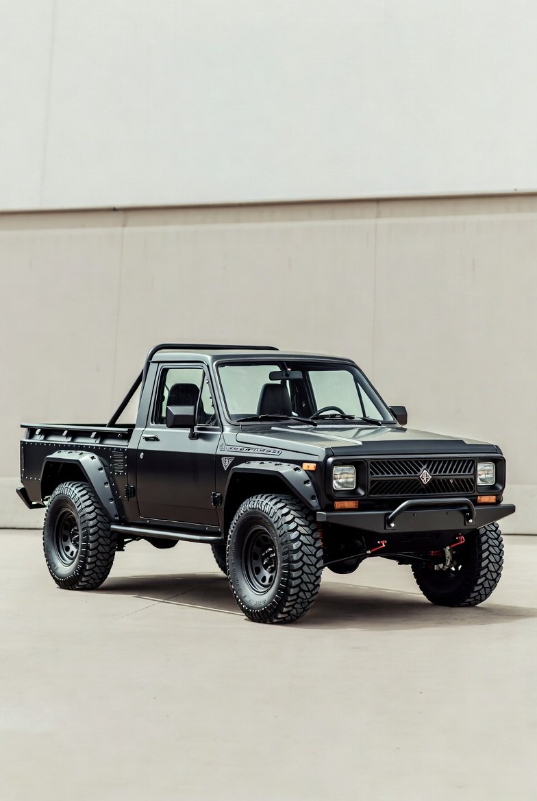 RGTrucks's tweet photo. What we're bringing back in 2026:

The square body ✅ 
Bench seats ✅ 
Two-tone paint jobs ✅ 
Motors that last 500k miles ✅ 
Built in the USA ✅ 
No screens ✅ 
No complicated computer systems ✅ 
No Subscriptions ✅ 
No nonsense ✅ 
Reserve yours today ✅ 

Link in bio
#pickuptrucks #SquareBody #trucks #4x4 #pickup