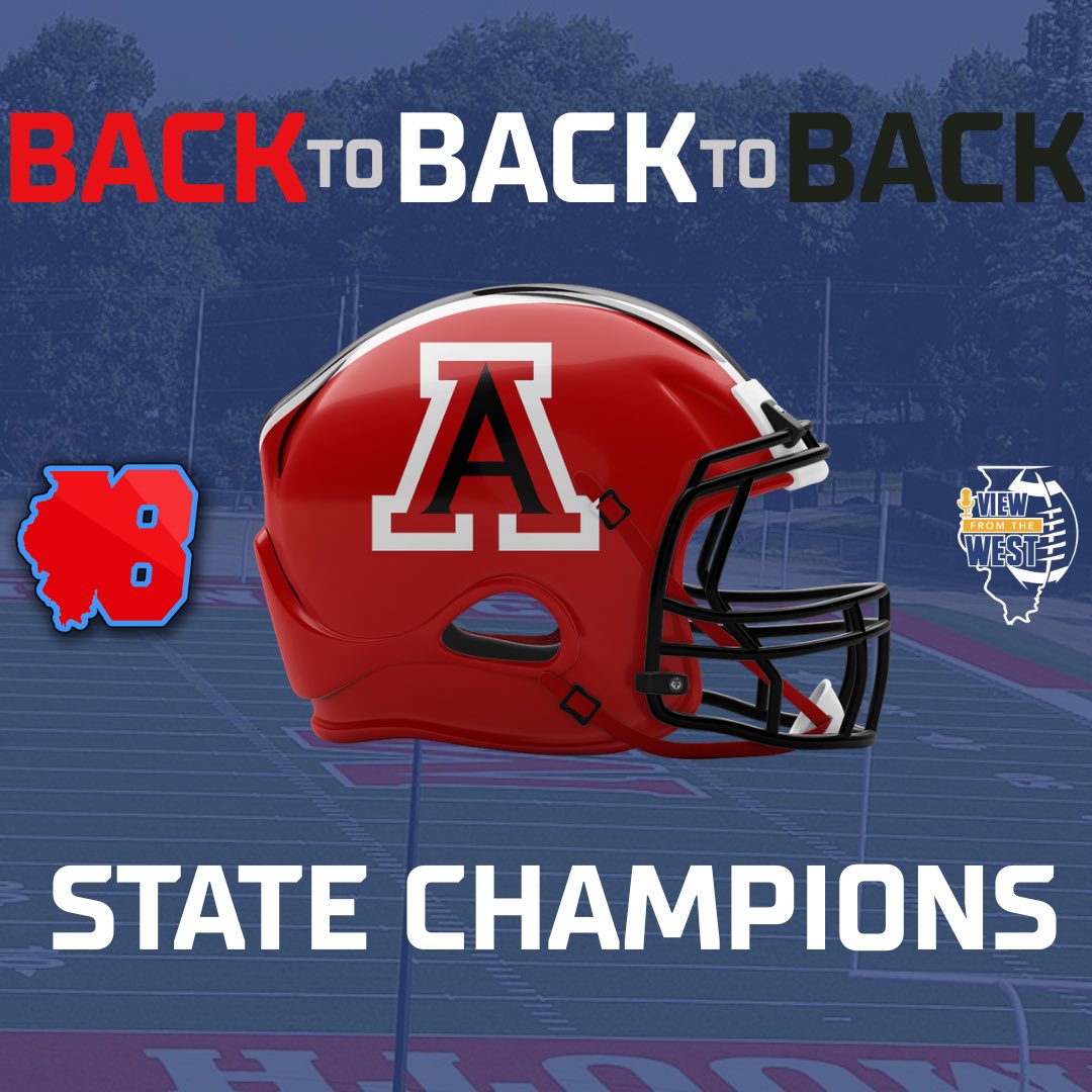 THREE-PEAT! 

The Amboy Clippers reign supreme atop the <a href="/Illinois8Man/">Illinois 8-Man Football Association</a> mountain and become the first school to win three 8-man titles.