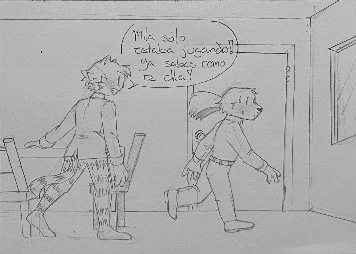 BlancaReverie's tweet photo. Parte 265 💽 del fancomic “Identidad”
#dogman #dogmanmovie #dogmantwt #dogmanfanart #dogmanpetey #peteythecat #dogmanxpetey #fanart #drawings #webcomic https://t.co/K90fB6W1u0