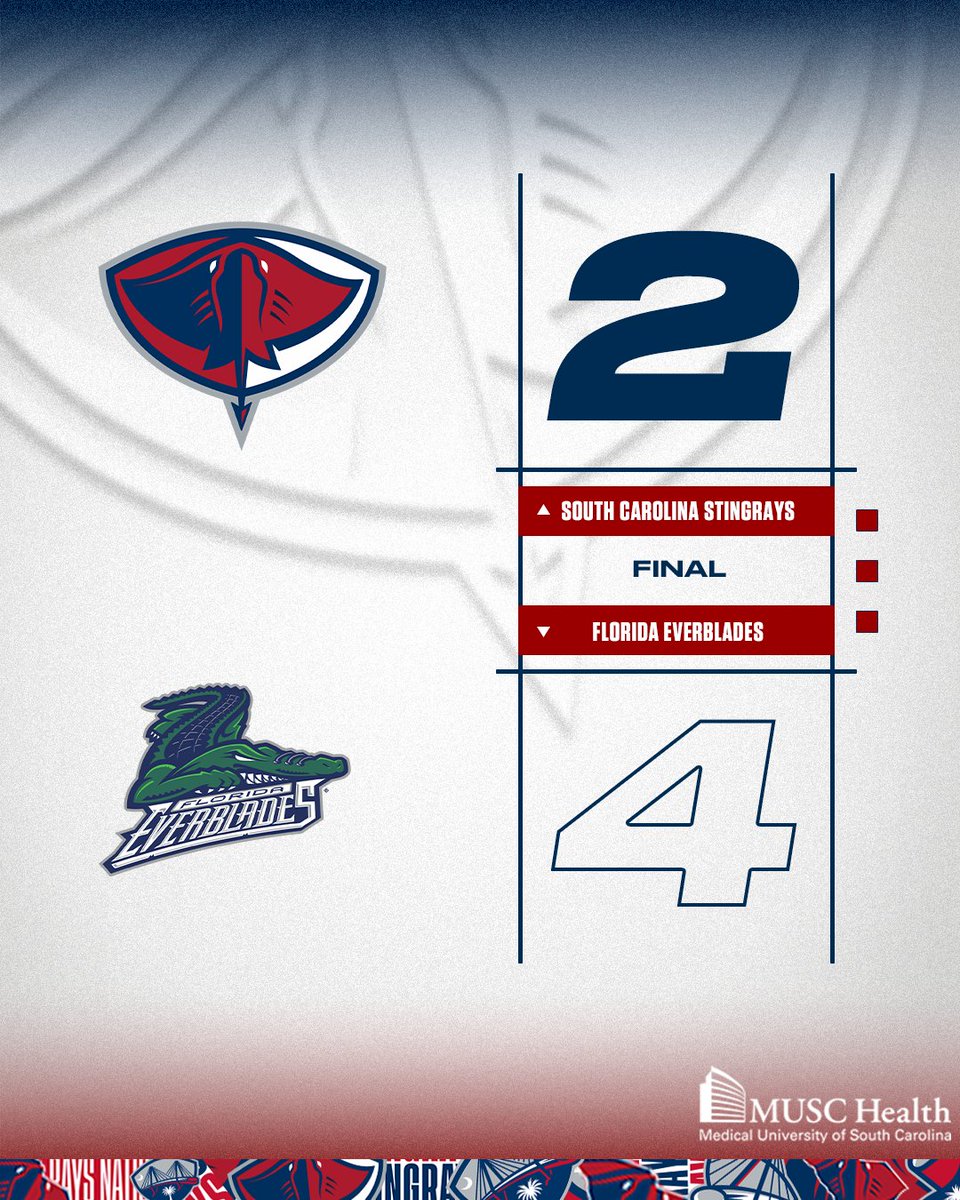 SCStingrays's tweet image. Final from Estero.