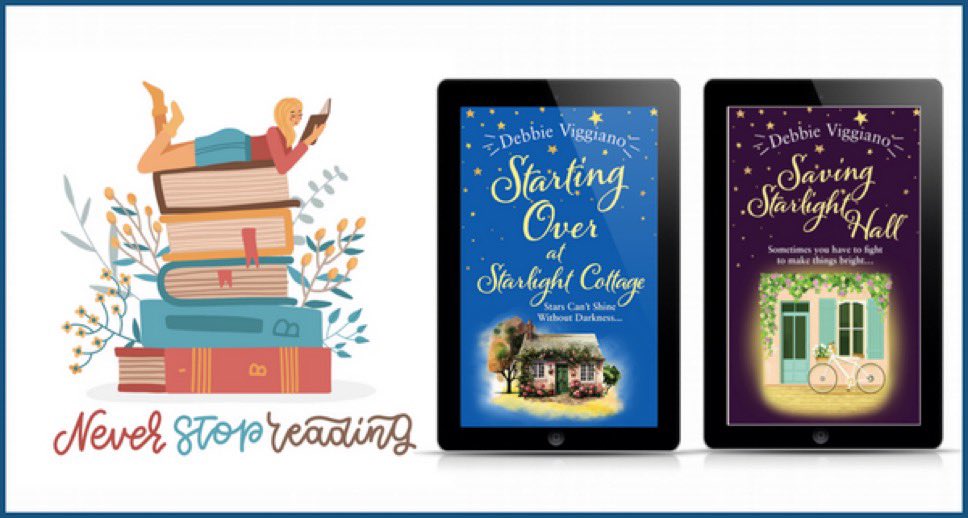 DebbieViggiano's tweet image. For fans of rom-coms, messy love lives, and happy endings!

And Book 2 in the Starlight Series - Saving Starlight Hall (a standalone read) - IS OUT NOW!

#saturdayfun #RomanceReads

mybook.to/uNkDqk