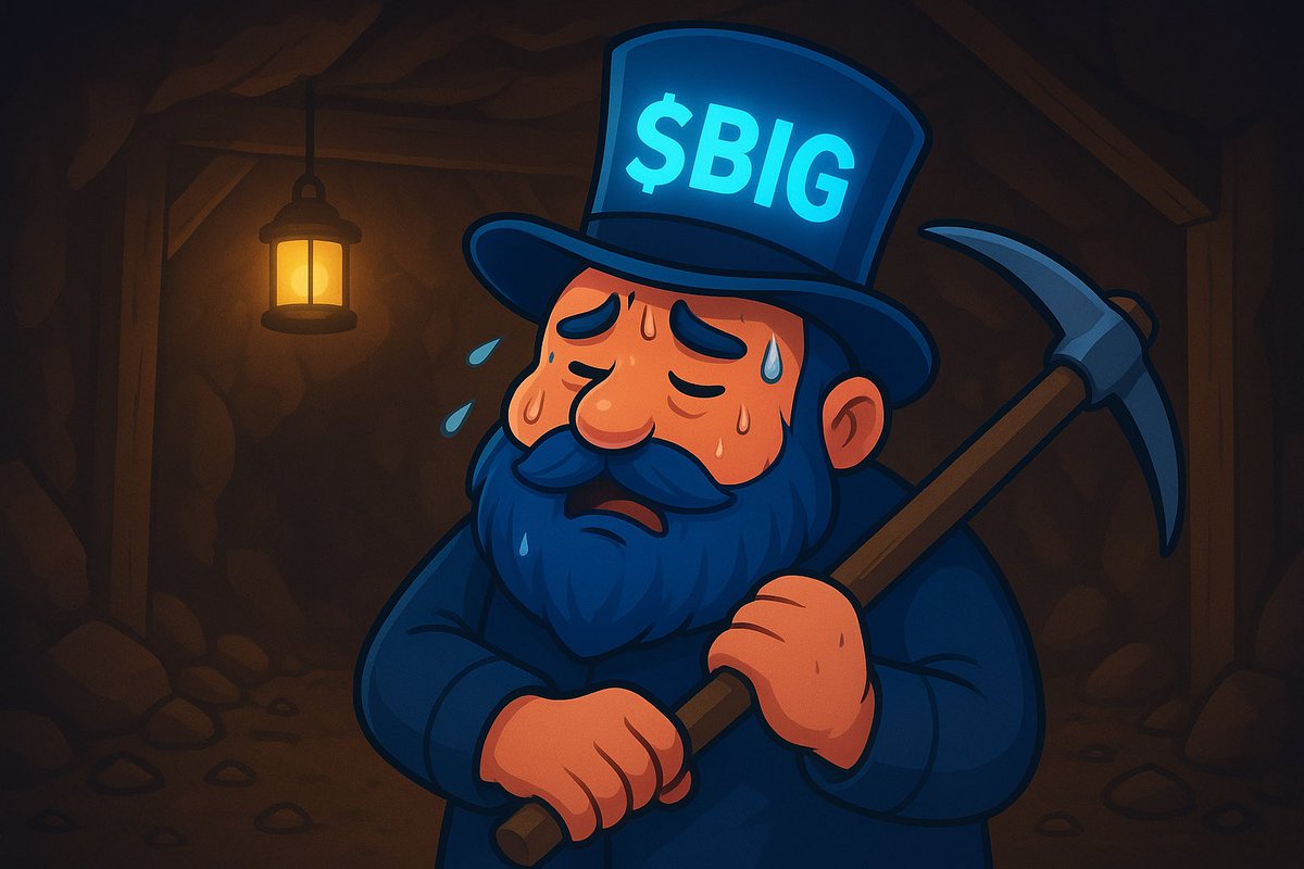 bigvault_baron's tweet photo. $BIG mentality means thinking like an early BTC miner but inside a game, an experiment, without the real-world headaches
The difference?
@BigVault_ holders don’t deal with electricity bills, hardware failures, upgrades, or the environmental cost that weighed down early BTC miners https://t.co/8uMWT0dw13