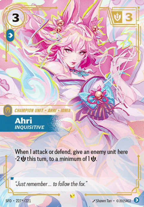 Firstto20's tweet photo. The Waifu tax on this card is going to be hefty #Spiritforged #Riftbound https://t.co/maZIn3vEwA
