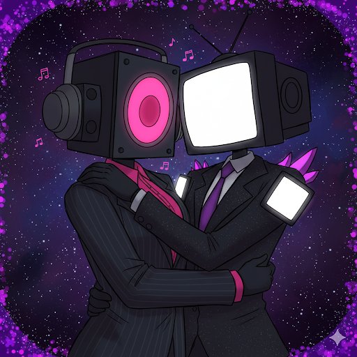 Dark_Roger_CST's tweet image. Pedido: Ship de Tv Boy x Speaker Woman 
#darkcamera #skibidi_toilet #ship #fanart #speakerwoman #tvboy #speaker #tv #pedido