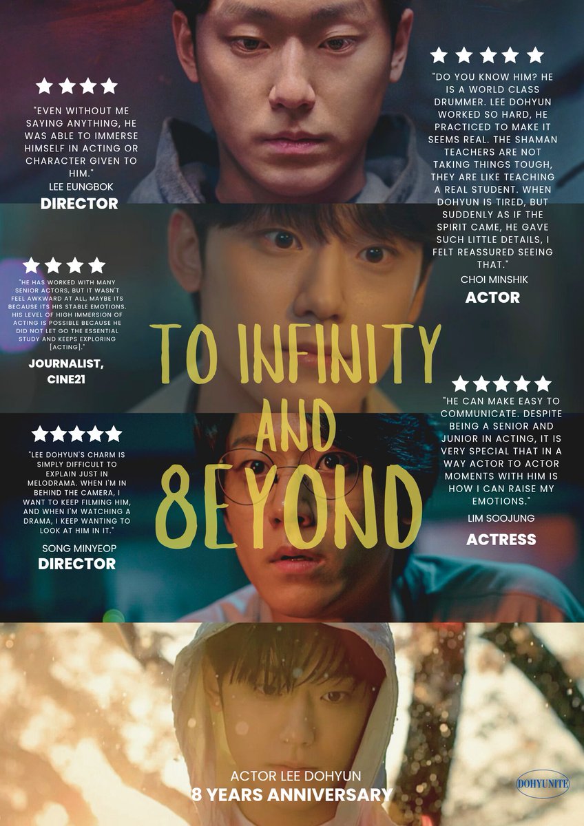 leedohyunite's tweet photo. 🎉 #DODAY HAPPY 8TH DEBUT ANNIVERSARY ACTOR LEE DOHYUN 🎉
8 years of awesomeness
8 years of colorful characters
To even more characters with sides, ranges, colors of infinity this year onwards!
#이도현 #LEEDOHYUN #HAPPY_8th_Anniversary #251122 https://t.co/MBfi018Alx