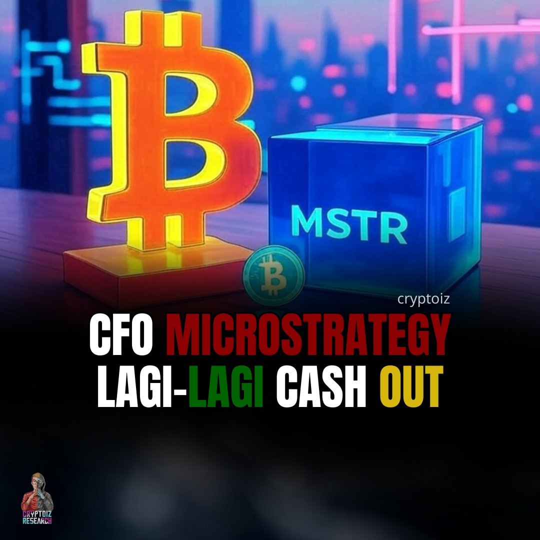 cryptoiz_IDN's tweet image. Menurut data @BTCtreasuries, CFO Shao Wei-Ming menjual 58.004 saham MSTR dalam 10 hari terakhir di harga rata-rata $222, ngantongin sekitar $13 juta.

Sebelumnya, 9 Oktober, dia juga ngejual 30.000 saham di $357.37, total sekitar $10.7 juta.

Polanya kelihatan: eksekutifnya terus…