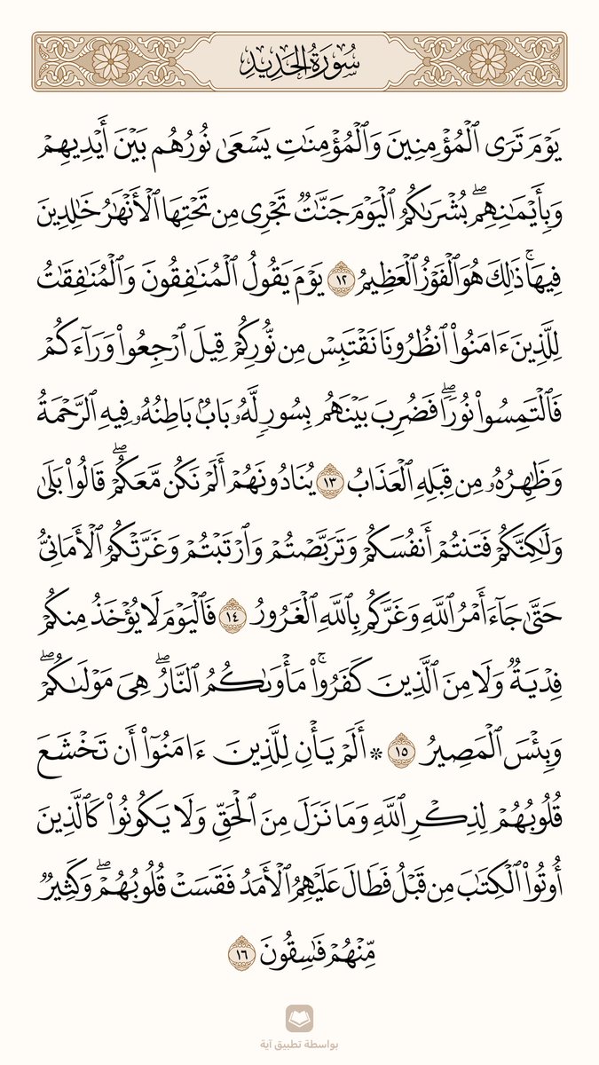 ✍️ الم نكن معكم ؟!
يوم المرور على الصراط المؤمنون لهم نور يضيء لهم هذا الصراط الذي سيوصل الى الجنة والمنافقون من خلفهم لانور لهم يتخبطون في الظلام ينادون المؤمنين : الم نكن معكم ؟
كأقارب وزملاء واصدقاء لكن هنا المحك العمل والمعتقد فقط.
انها النكبة العظمى.انتهت العلاقات والقرابات