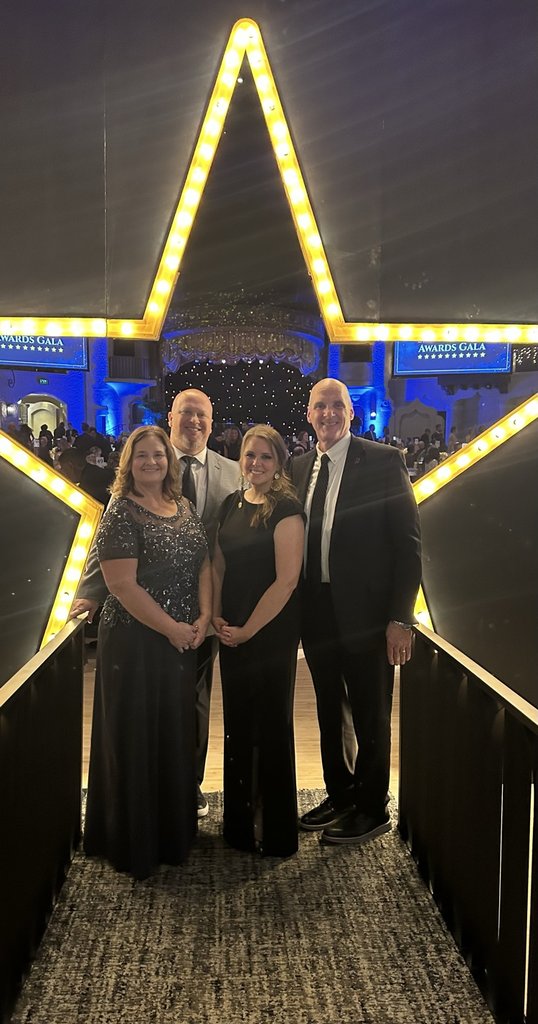 SR_Raiders's tweet photo. What a great night celebrating our Milken Educator, Katie Lanter, at the IDOE Educational Excellence Awards Gala this evening! Congrats Katie! It's another Great Day to be a Raider! InEdExcellence https://t.co/H25hUuIyNN