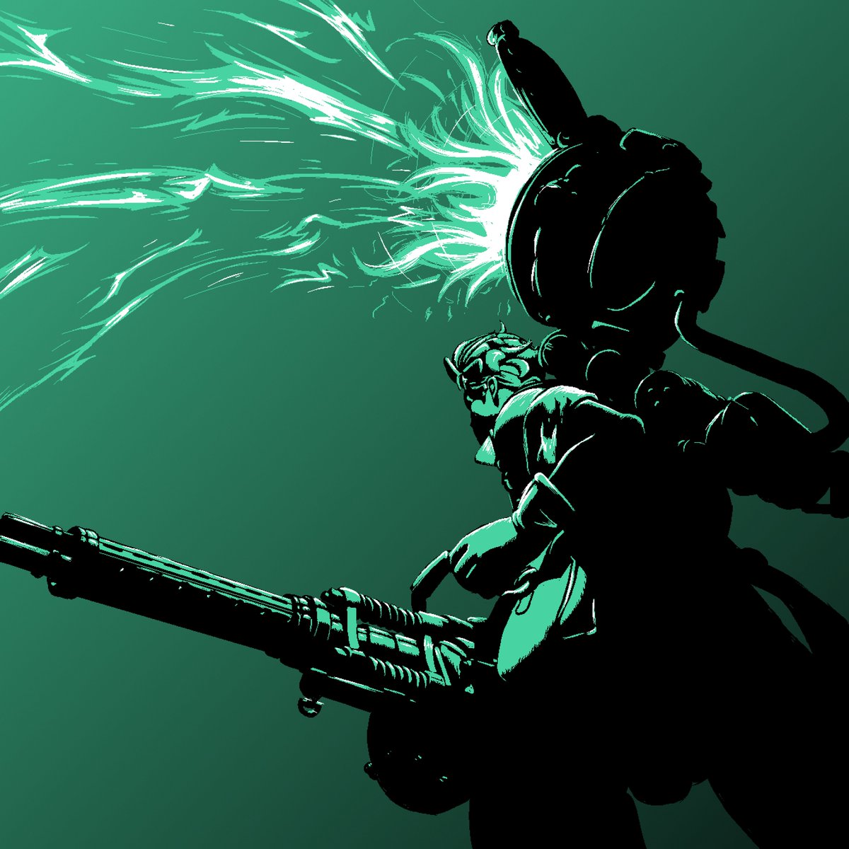 Heavy Barrage McGinnis | Deadlock  #deadlock #Deadlockfanart #pixelart