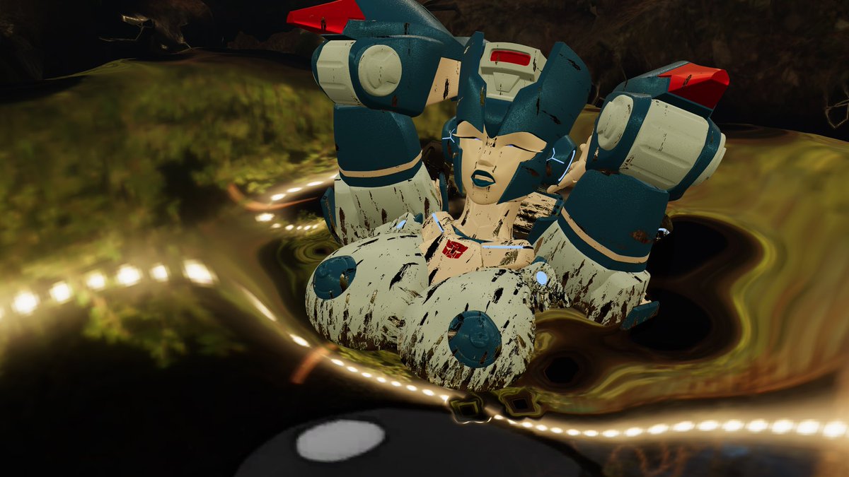 CaptstarAce's tweet photo. Chromia was needing a nice spa day, would you like to join her during her oil bath #valveplug #Transformersnsfw #VRChat #VRC #macadam #macadams #nsfwart https://t.co/jV7cAfLuJR