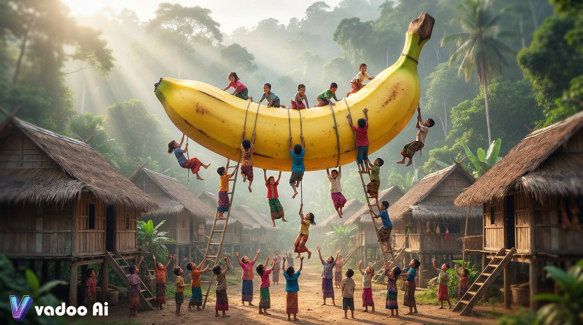 Vadoo banana promo art