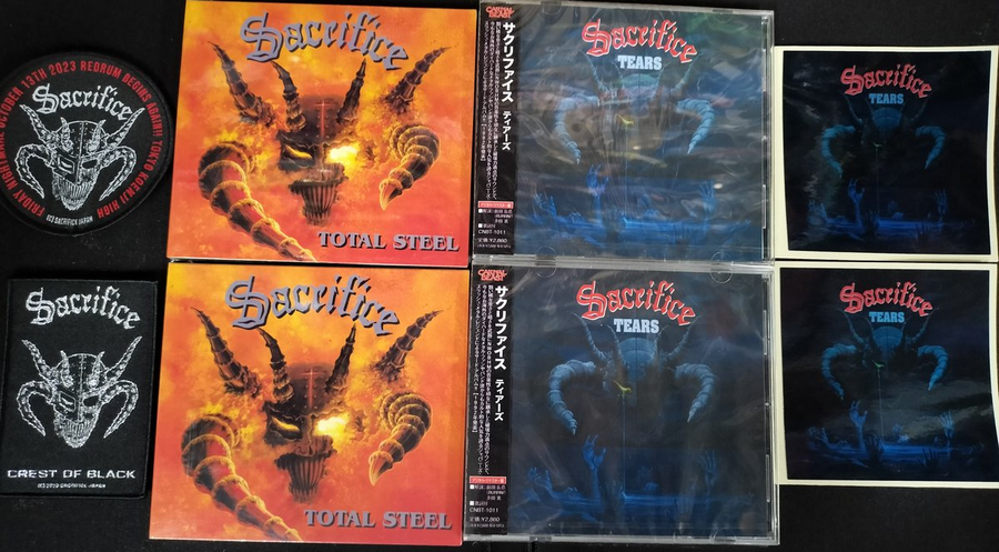 SACRIFICE back in stockです SACRIFICE / Tears(Remaster) □特典