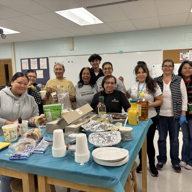 CCPSCCHS's tweet image. We love our custodial staff! Today, SCA showed them just how much their dedication and hard work is appreciated.  Students put together gift bags, made thank you cards, brought food, and spent time visiting with these awesome men and women.