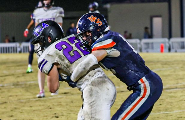 KrisFreemanPA's tweet photo. Nashville Christian rolls 41-7 over Trinity Christian to advance to the DII-A state championship game. @NCSFB @smsmultimediatn 📸 https://t.co/qs6NG9TgCd