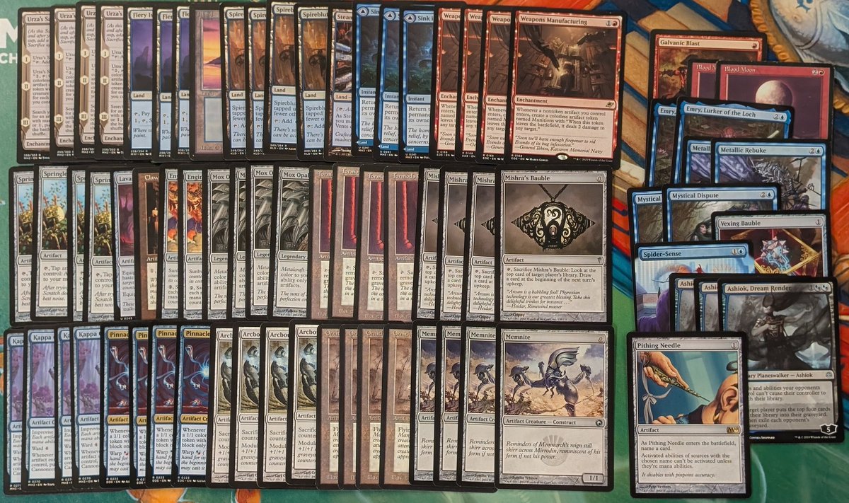 Registered the maximum quantity of a lot of affinity cards, can't wait to ravage my arcbound tomorrow and Sunday