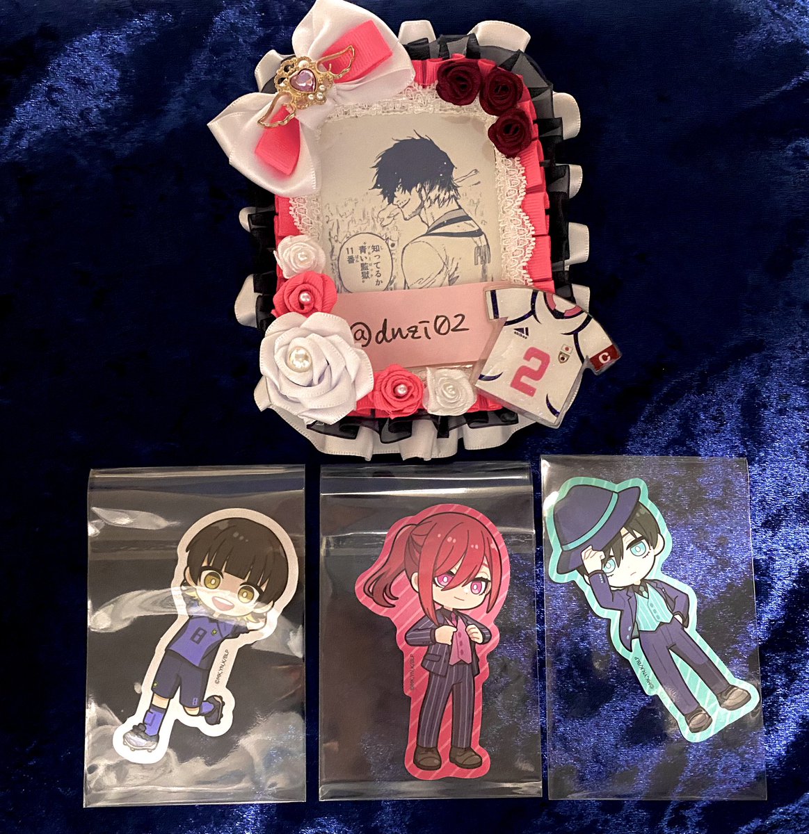 dnzi02's tweet image. 【交換】 ブルーロック ダイソー ステッカー

譲) 蜂楽廻、千切豹馬、糸師凛

求) オリヴァ・愛空

郵送交換希望。
1枚〜でも可。まとめての方優先。
検索からもお気軽にお声がけください🌸