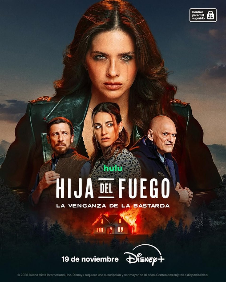 florencialema's tweet photo. #HijaDelFuego Una historia bien contada de principio a fin. Nunca defraudan tus guiones @leocalderone ♥ 
El cast estuvo muy bien elegido. 
Vayan a verla en @disneyplusla son 22 capitulos que te atrapan desde el primer minuto! https://t.co/Ra3vGl7st1
