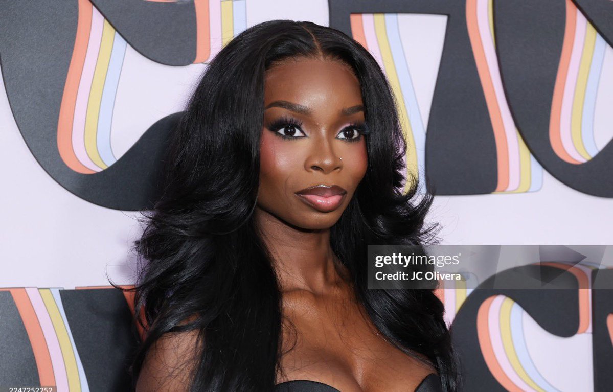 olandriasinfo's tweet image. Olandria Carthen at the Give Her FlowHERS Gala 2025