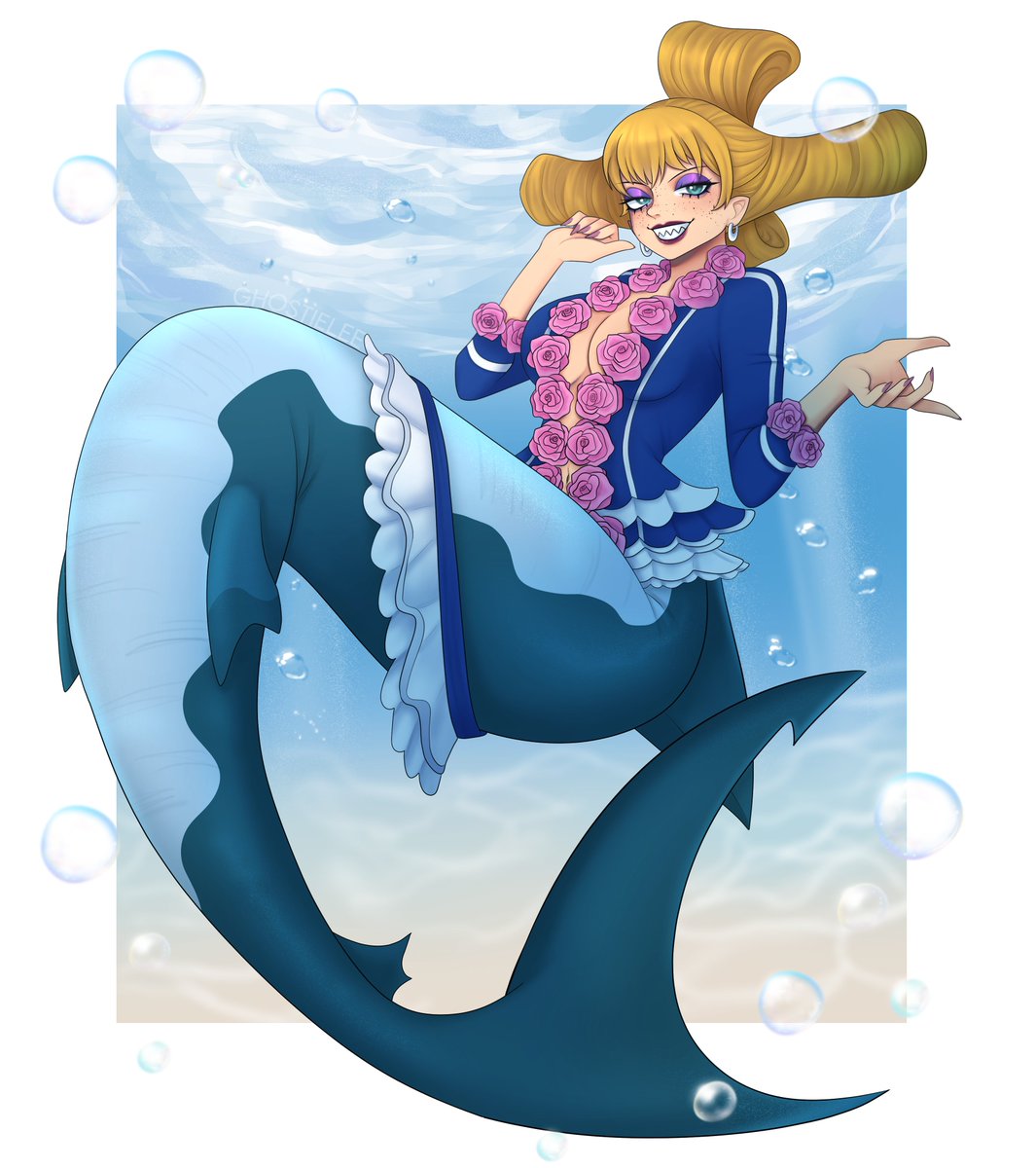 ghostieleeghost's tweet image. Charlotte Praline for my half of an art trade with the lovely @_QUAKE_ARTS_ ! 💜