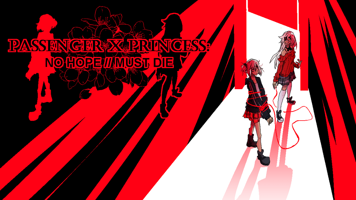 BeastGodDK's tweet photo. My latest visual novel, PASSENGER x PRINCESS is available to download now on my Subscribestar

Two miserable fools go on a nonsensical road trip into suicide pact. The result is unfathomable, heart rending terror and confusion. 22K words of pain and manic longing. Please enjoy. https://t.co/TtP6MfKrJN