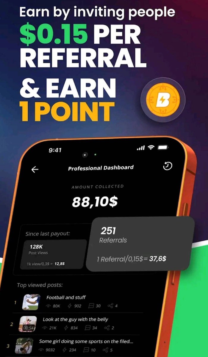 globcricket's tweet image. Earn up to $0.30 per 1,000 views + $0.15 per referral. 🚀
Buzzer is paying creators significantly more than TikTok right now. Don&apos;t miss the wave!
Join here 👇
🔗 Link in Bio
#SideHustle #MakeMoneyOnline  #buzzer @BuzzerFan